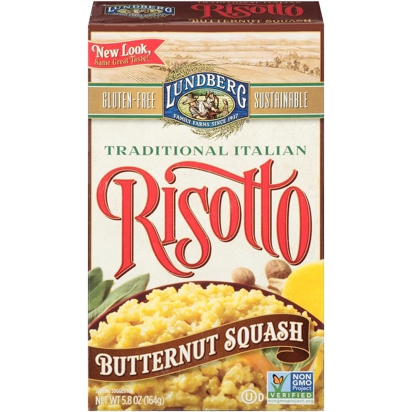 Lundberg Family Farms Butternut Squash Risotto - Case of 6 - 5.8 oz. - 2 Pack