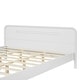 preview thumbnail 62 of 103, Rustic Pine Wood Bed Frame Low-Profile Platform Bed with Panel Headboard Solid Wood Slat Support and Extra Wide Thickened Legs