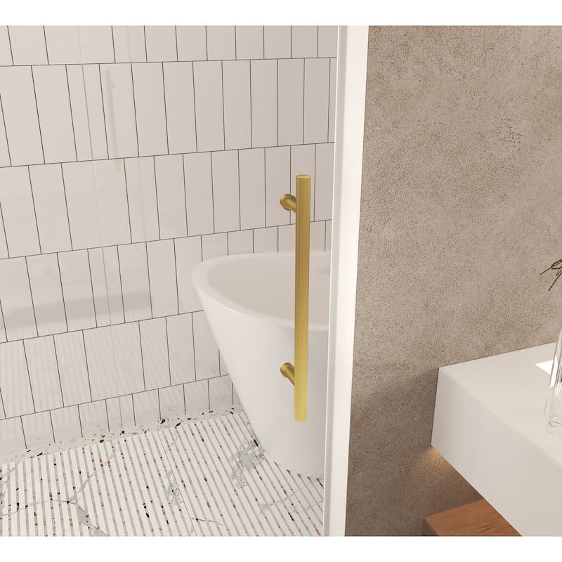 60" x 76" Sliding Frameless Shower Door - 60'' x 0.31'' x 76''