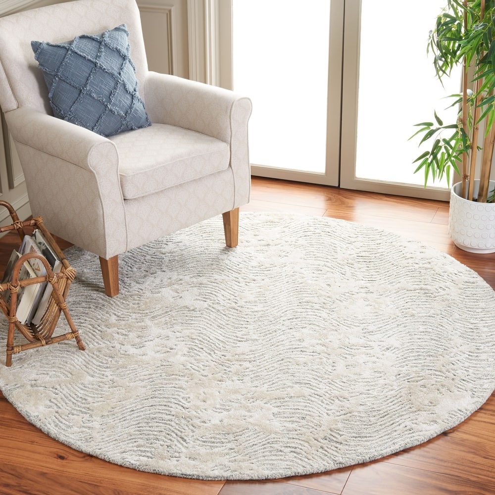 SAFAVIEH Handmade Glamour Zauresh Modern Wool Rug