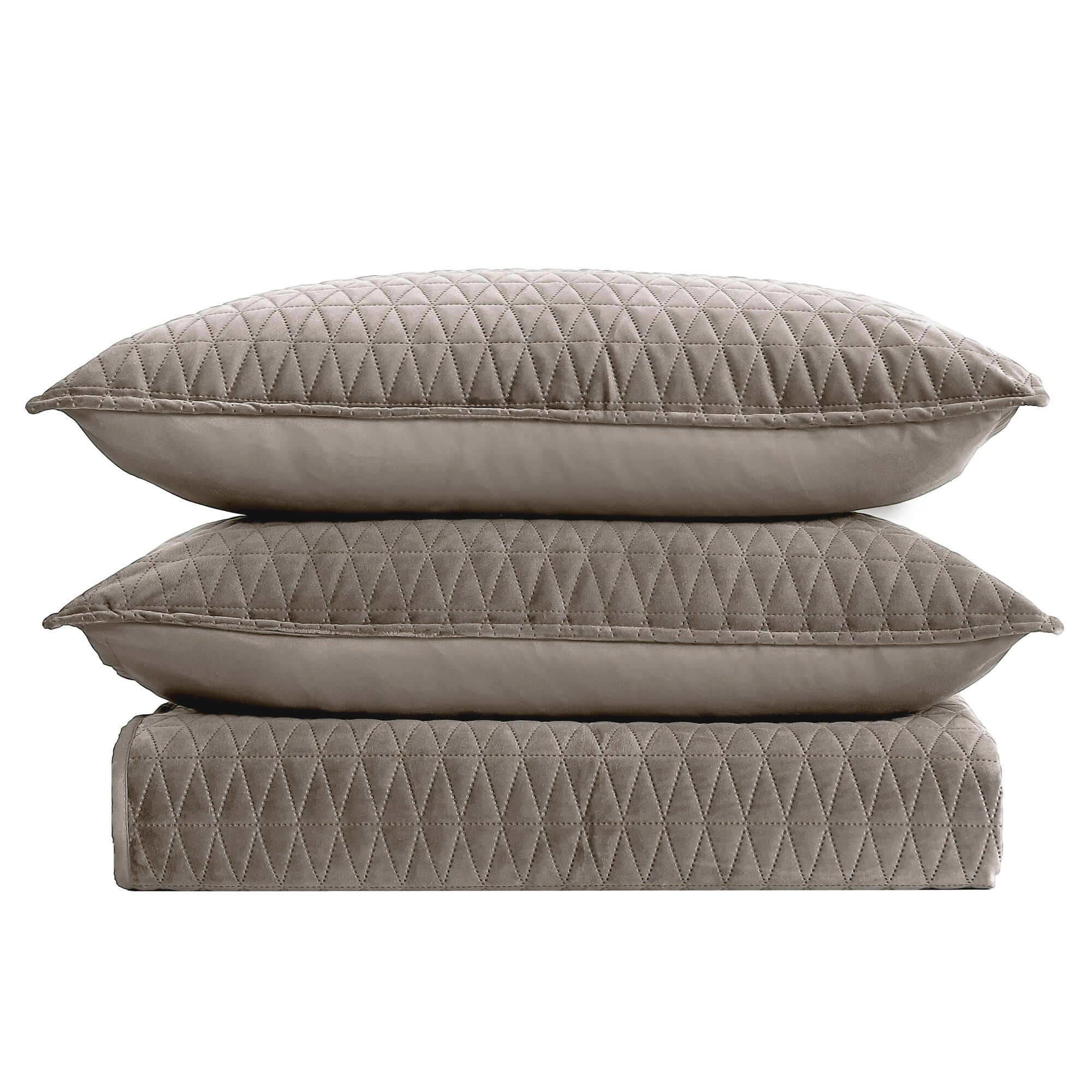 Brielle velvet best sale quilt set