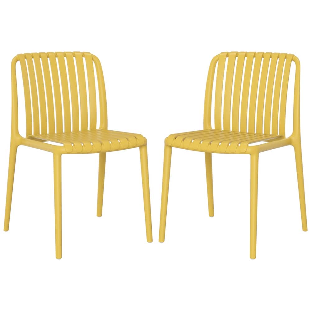 Frond and Form Outdoor Stacking Dining Side Chair (Set of 2)
