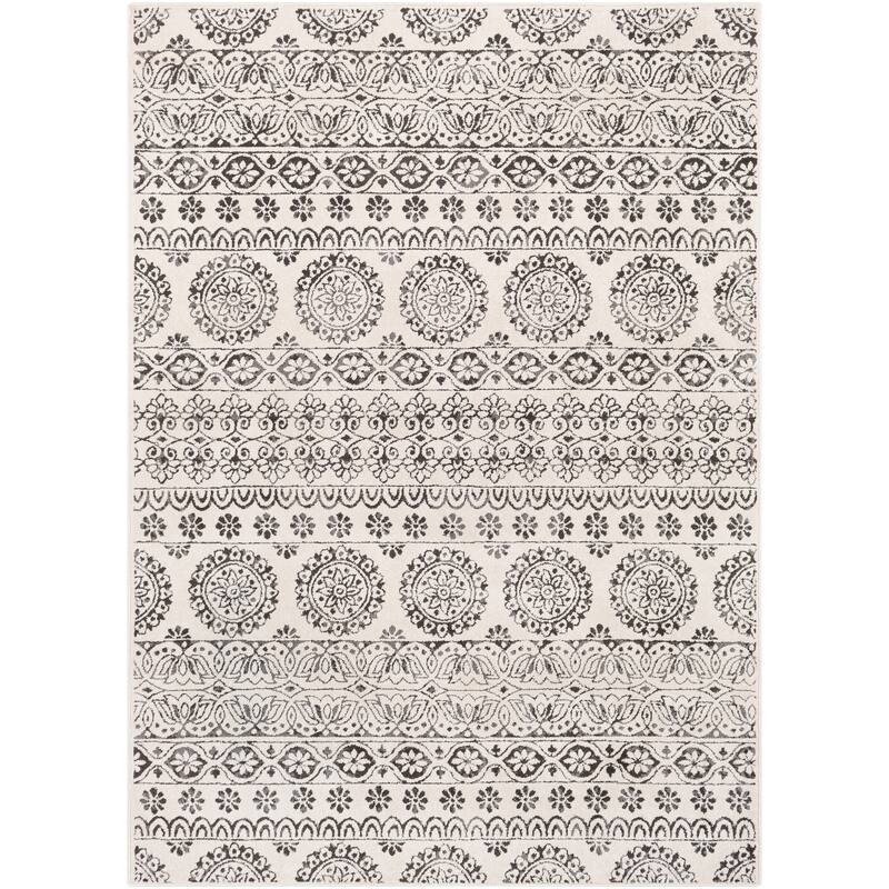 Livabliss Linc Bohemian Medallions Area Rug