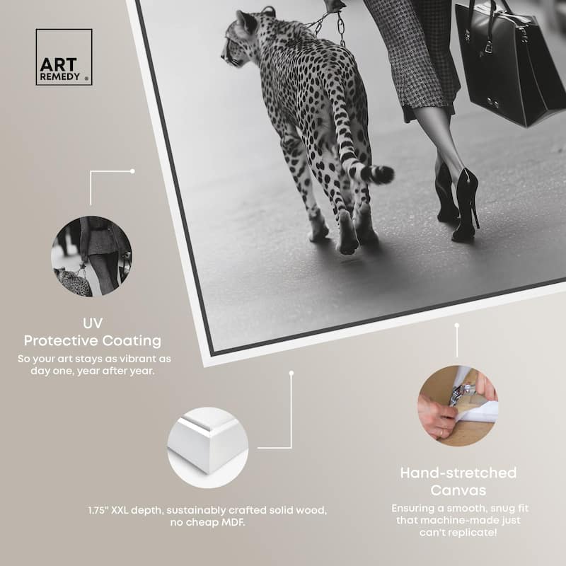 With Luxury Canvas by Art Remedy
