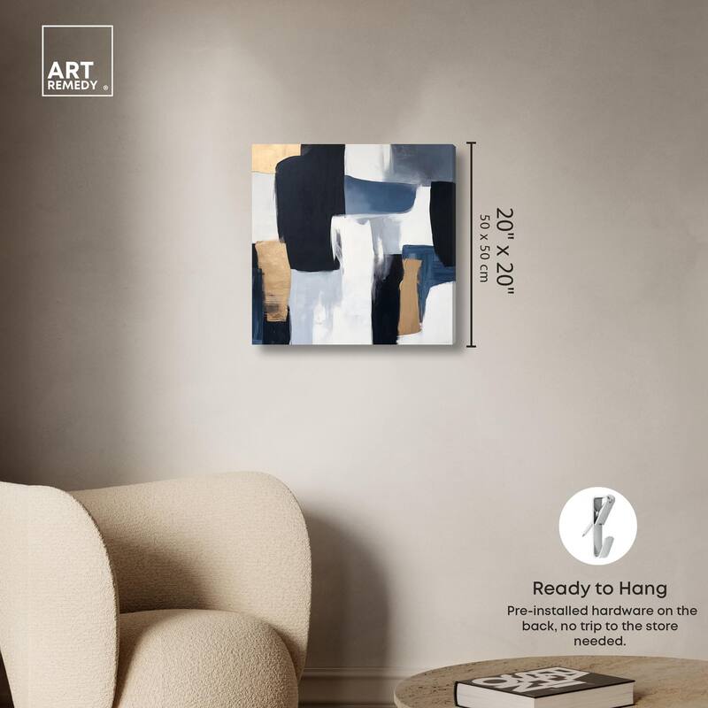 Assembled Color Pallete II Canvas by Art Remedy, Gallery Wrapped