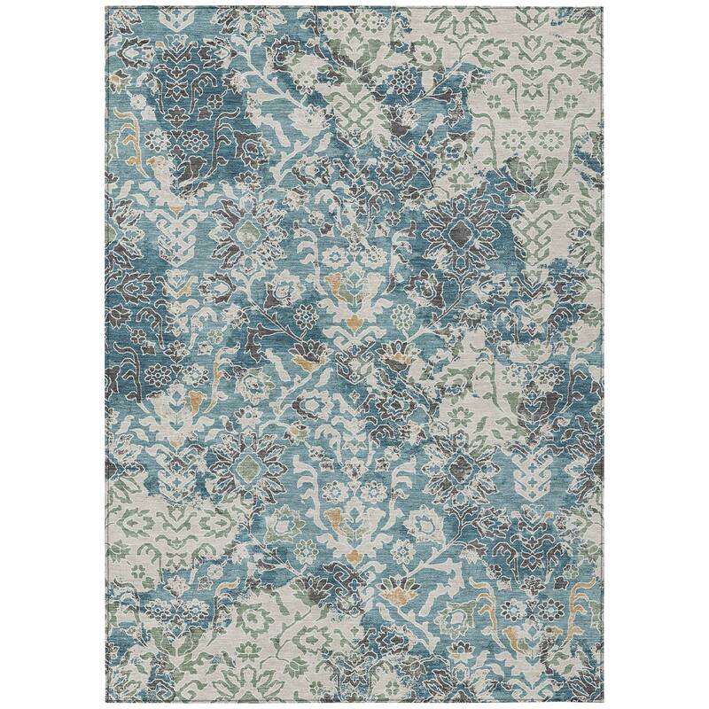 Machine Washable Indoor/ Outdoor Global Avon Chantille Rug