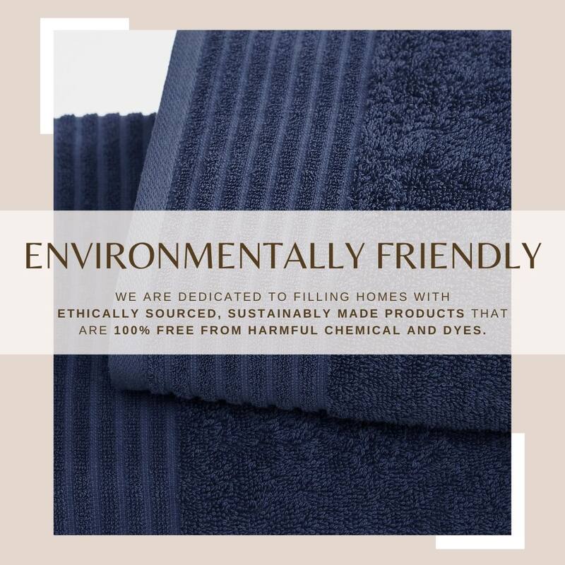 Linery & Co. 100% Featherspun Cotton Quick-Dry Bath Towel
