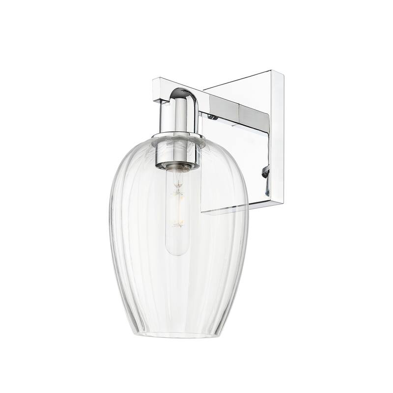 Innovations Lighting Downtown Urban - Preston - 1 Light 6" Flute Shade Wall-mounted Sconce