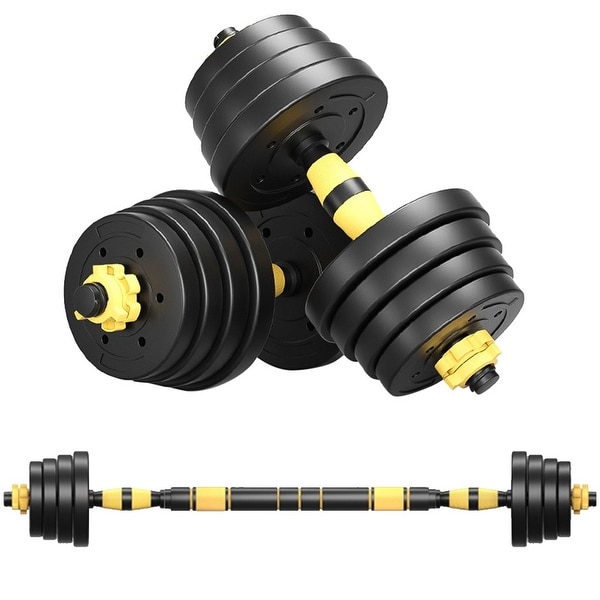 Dumbbells with sales connecting rod