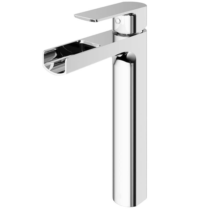 Vigo Amada 1.2 GPM Single Hole Bathroom Faucet - Chrome