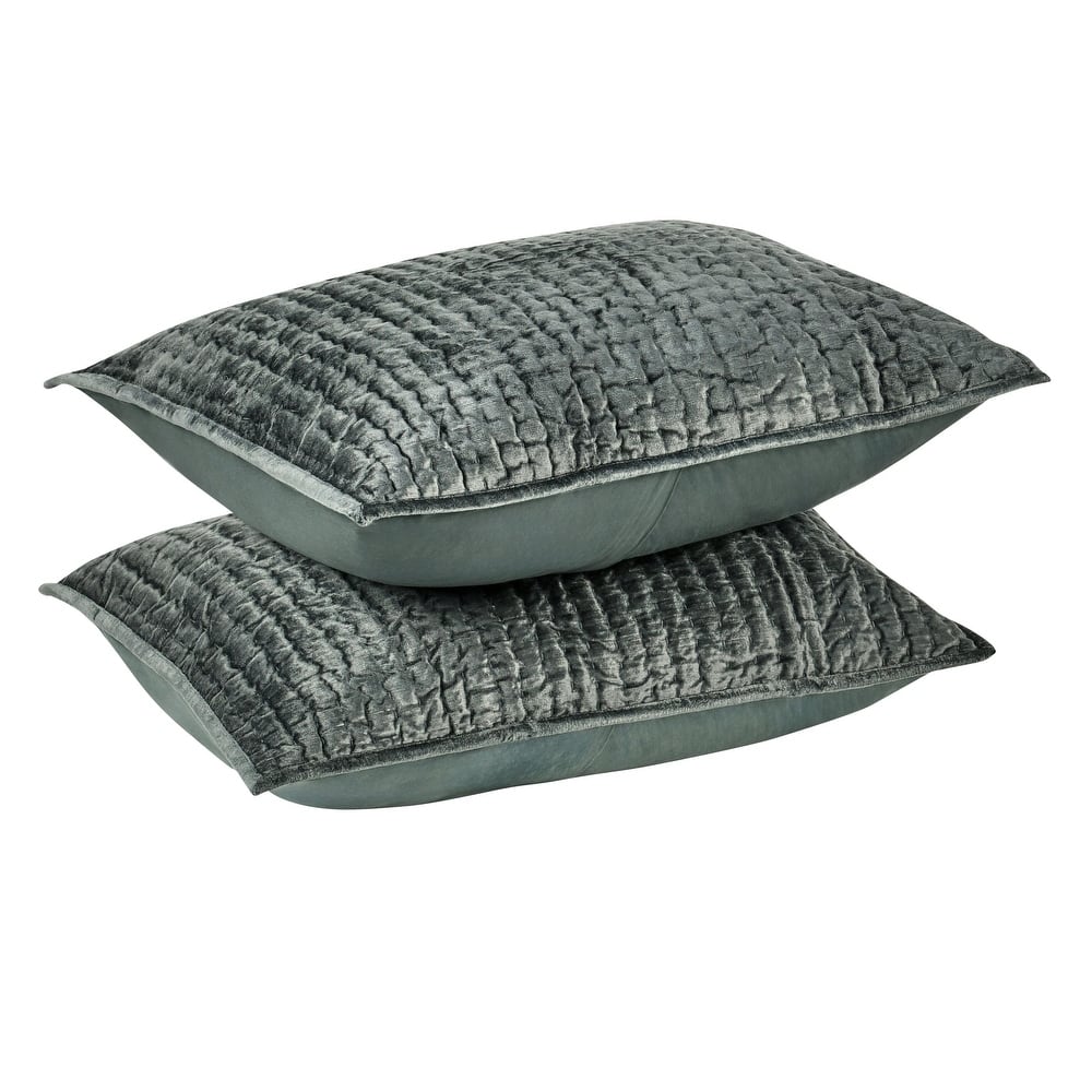 Dimitry Rayon Velvet Sham by Kosas Home