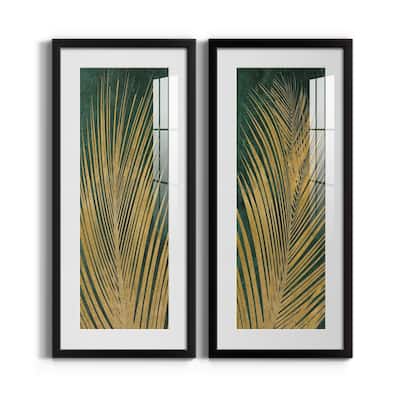 Golden Palm I-Premium Gallery Framed Print - Ready to Hang