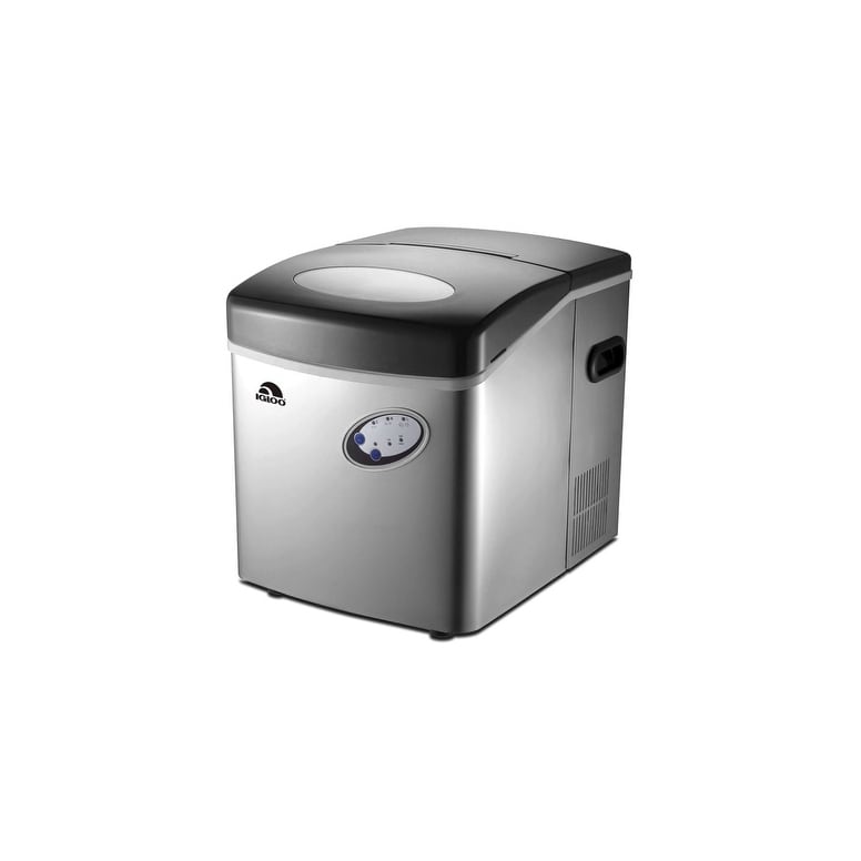 Igloo ICE115-SS Extra-Large Ice Maker, Stainless Steel