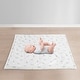 preview thumbnail 1 of 3, Lush Decor Jungle Adventure Baby Square With Border Play Mat Gray