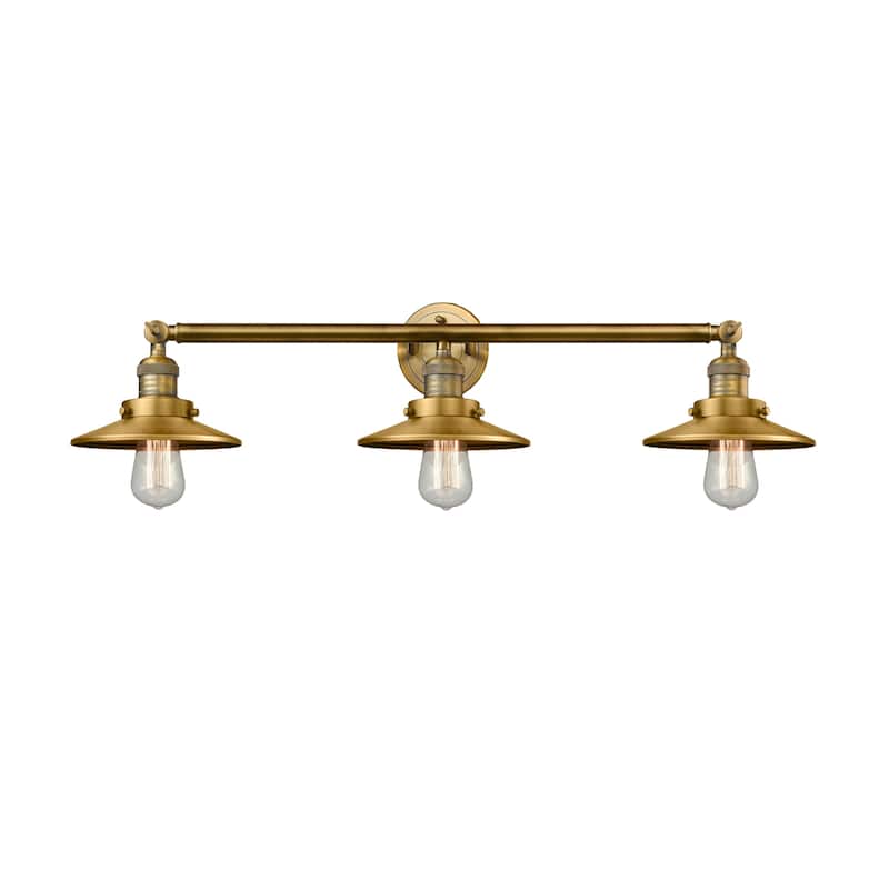 Innovations Lighting Railroad 3 Light 32" Wide Bathroom Vanity Light
