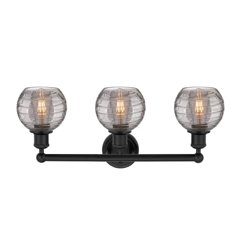 Innovations Lighting 616-3W 10 24 Athens Deco Swirl Vanity Athens Deco