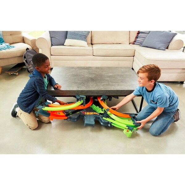 hot wheels action colossal crash track set
