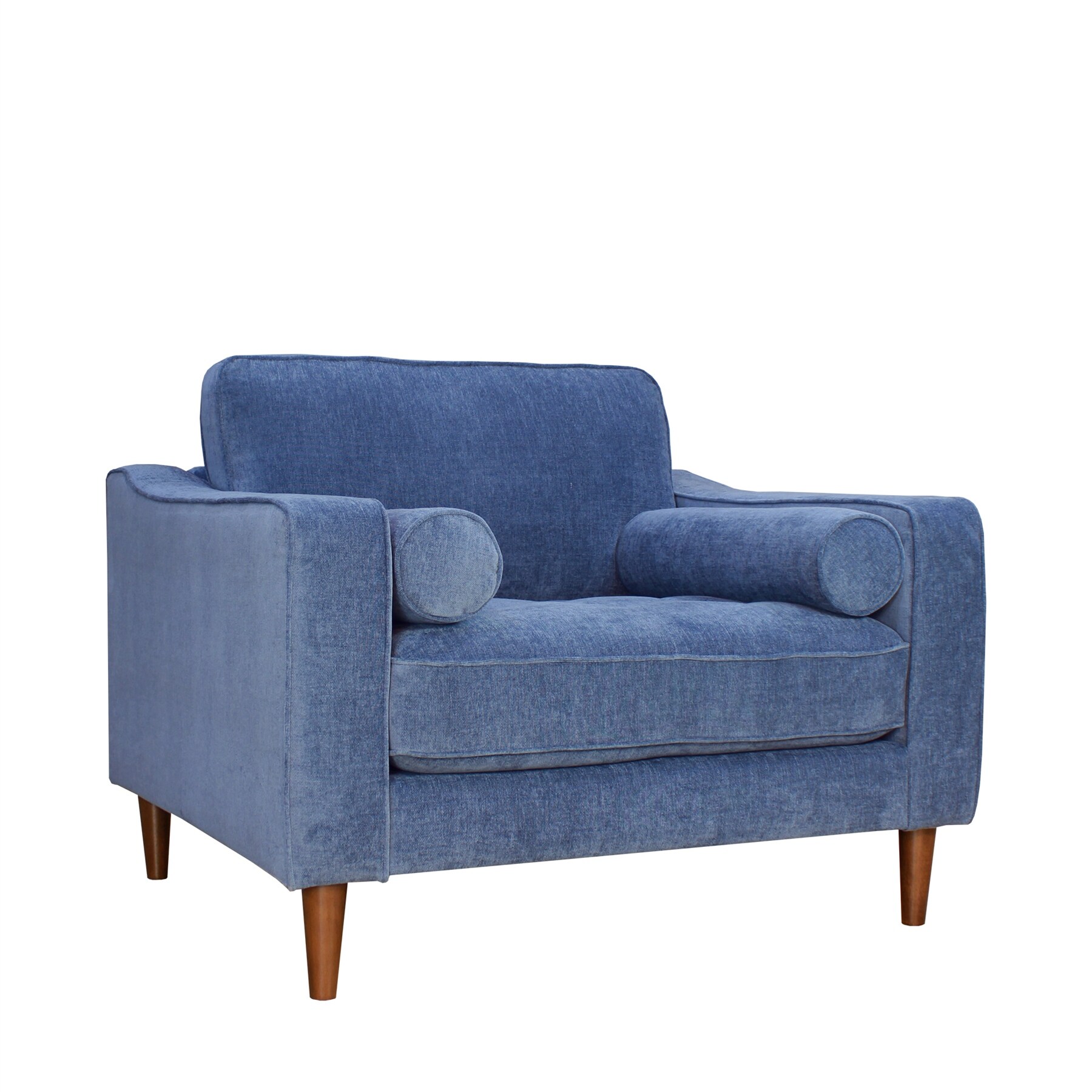 Denim discount upholstered chair