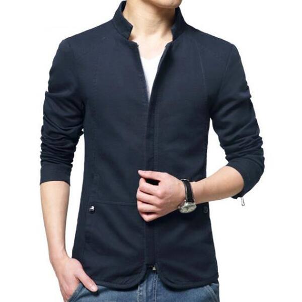 Dorical Men Solid Bomber Jacket Slim Fit Business Casual M-4XL Zipper Outwear Coat Xmas Outfit