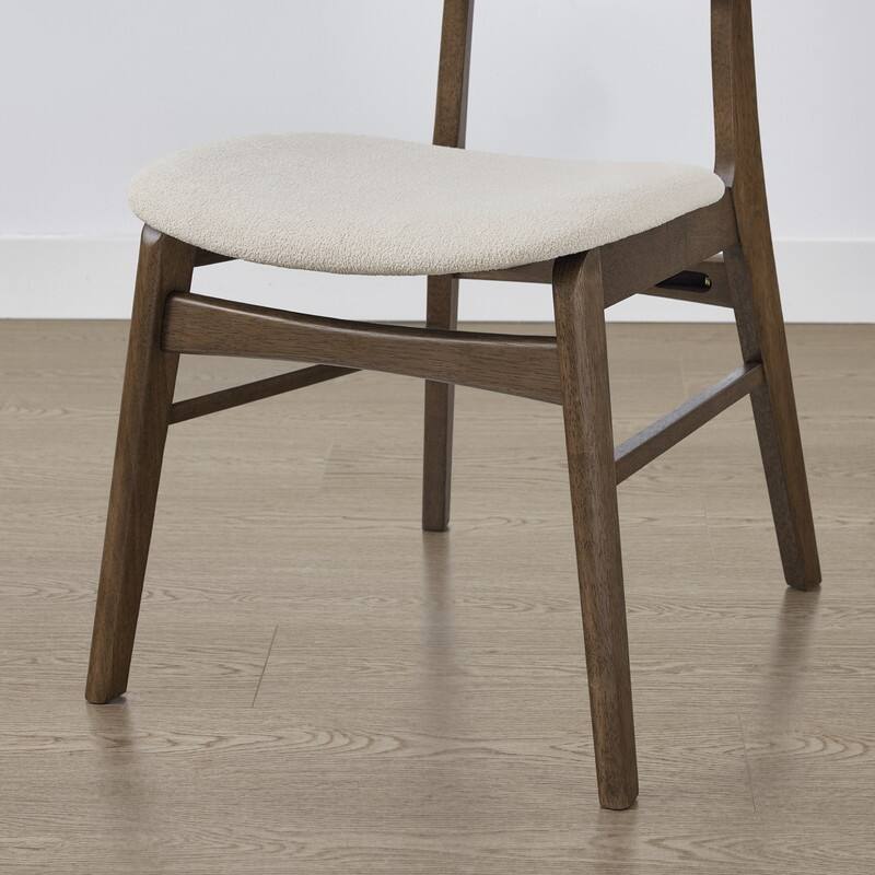 Spruce & Spring Extendable Dining Table Set with Woven Rattan Dining Chairs