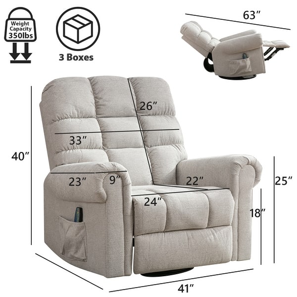 Oversized Rocker Manual Overstuffed Swivel Recliners for Big Man Bed Bath & Beyond 38424084