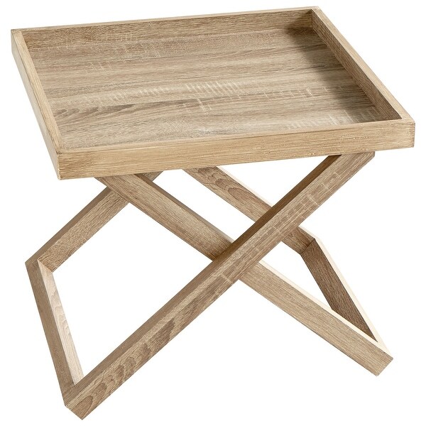 Cyan Design 08693 Savannah 20 1 2 Long Wood Tray Table Oak Cyan Design 08693 Savannah 20 1 2 Long Wood Tray Table Oak Veneer Free Shipping Today 26044913