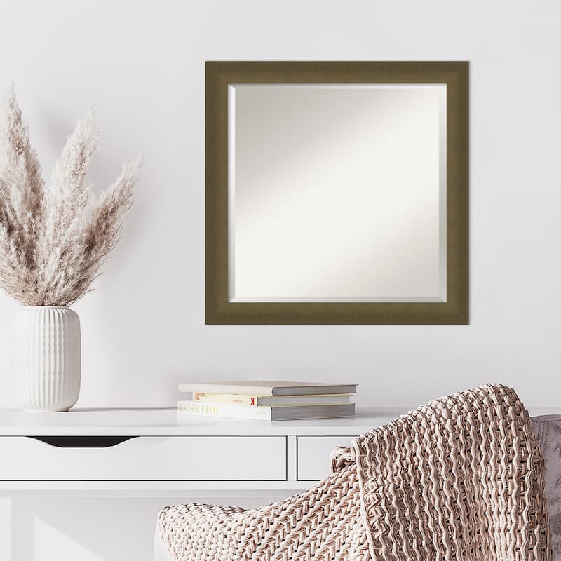 Blaine Narrow Beveled Framed Wall Mirror