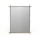 preview thumbnail 2 of 10, Allan Andrews Allen Andrews Isarno Large Rectangular Decorative Metal Industrial Mirror