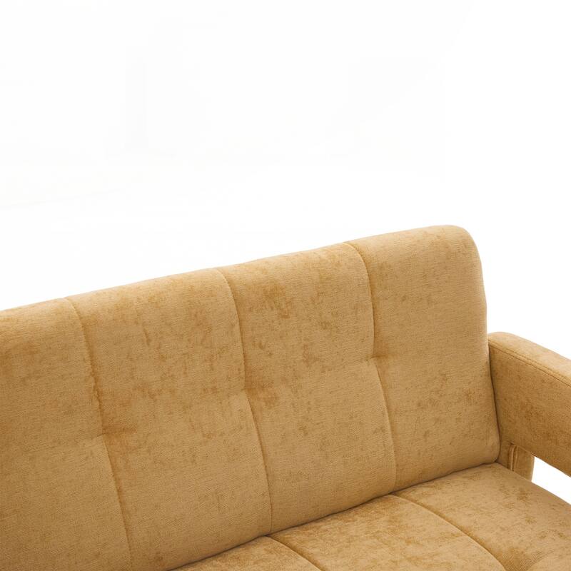 Modern Double Armchair Living Room & Bedroom Compact Upholstered Sofa Leisure Sofa