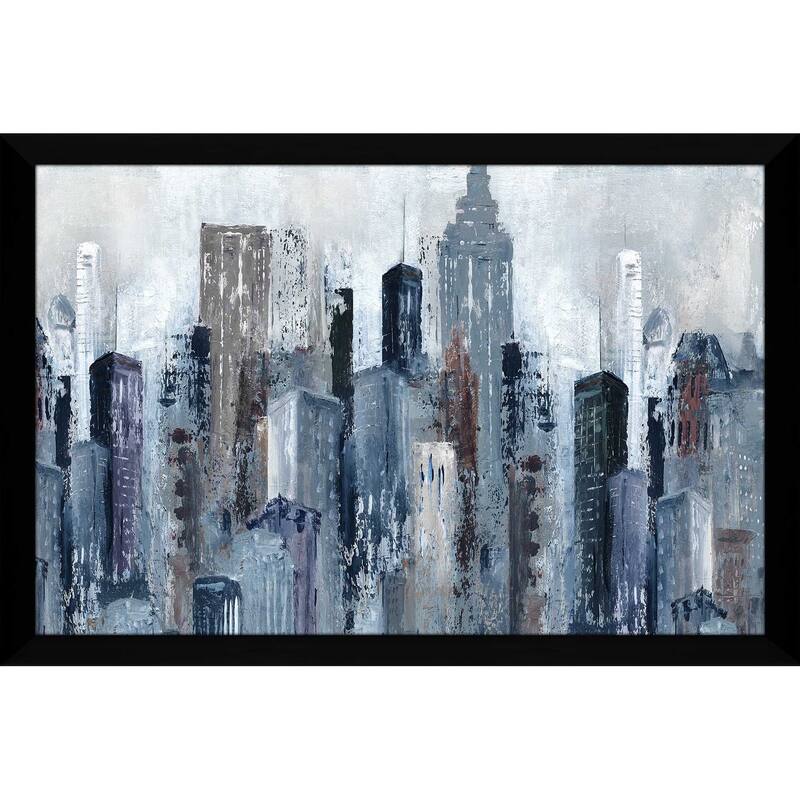 "City Mood" by Carol Robinson Print on Acrylic