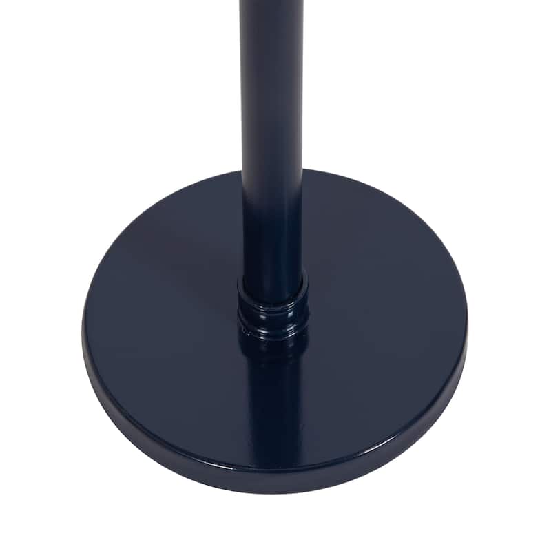 Kate and Laurel Stratton Rustic Pedestal Table - 12x12x26