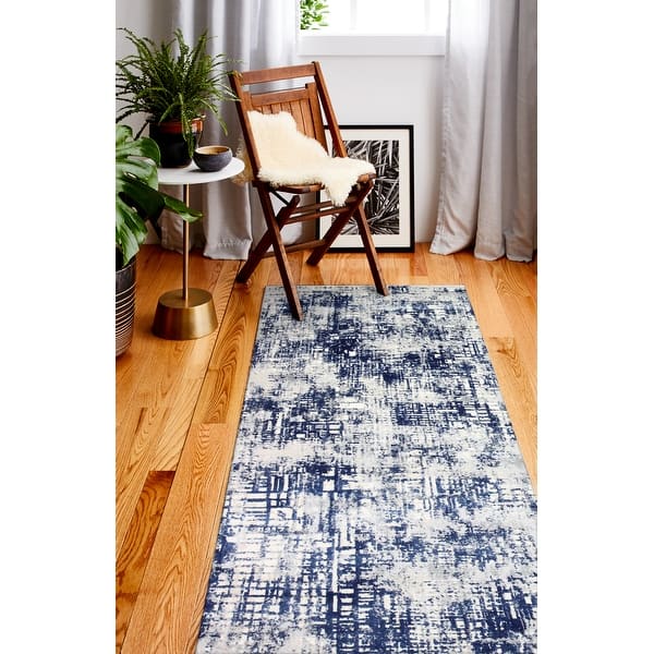Shop For Bashian Rita Ivory Blue Contemporary Area Rug Get Free Delivery On Everything At Overstock Your Online Home Decor Store Get 5 In Rewards With Club O 32243206