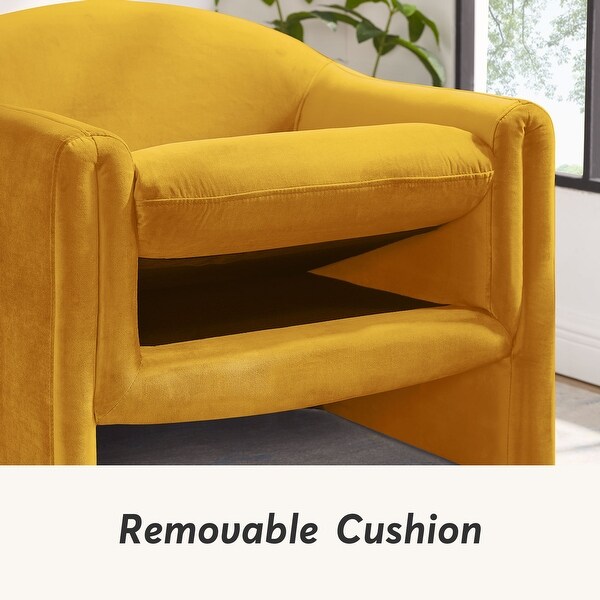 VANOMi 31.2 Inch Nordic Wide Boucle Upholstered Barrel VANOMi 31.2 Inch Nordic Wide Boucle Upholstered Barrel
