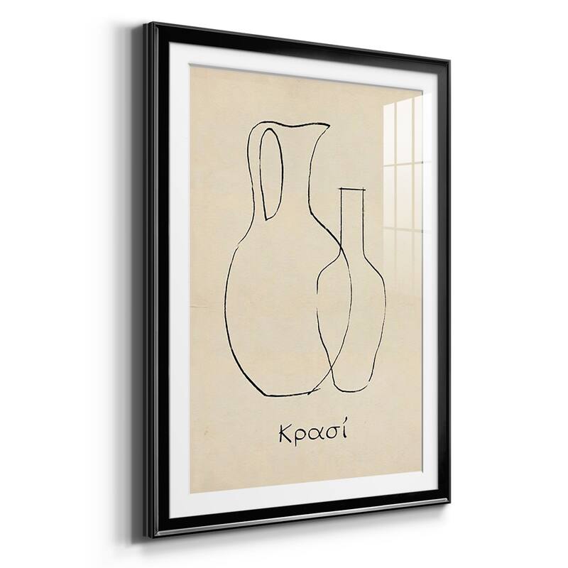Greek Blessing II Premium Framed Print - Ready to Hang