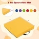preview thumbnail 5 of 4, 16" Floor Pillow Set 6pcs Kids Rainbow Square Cushion with Handles