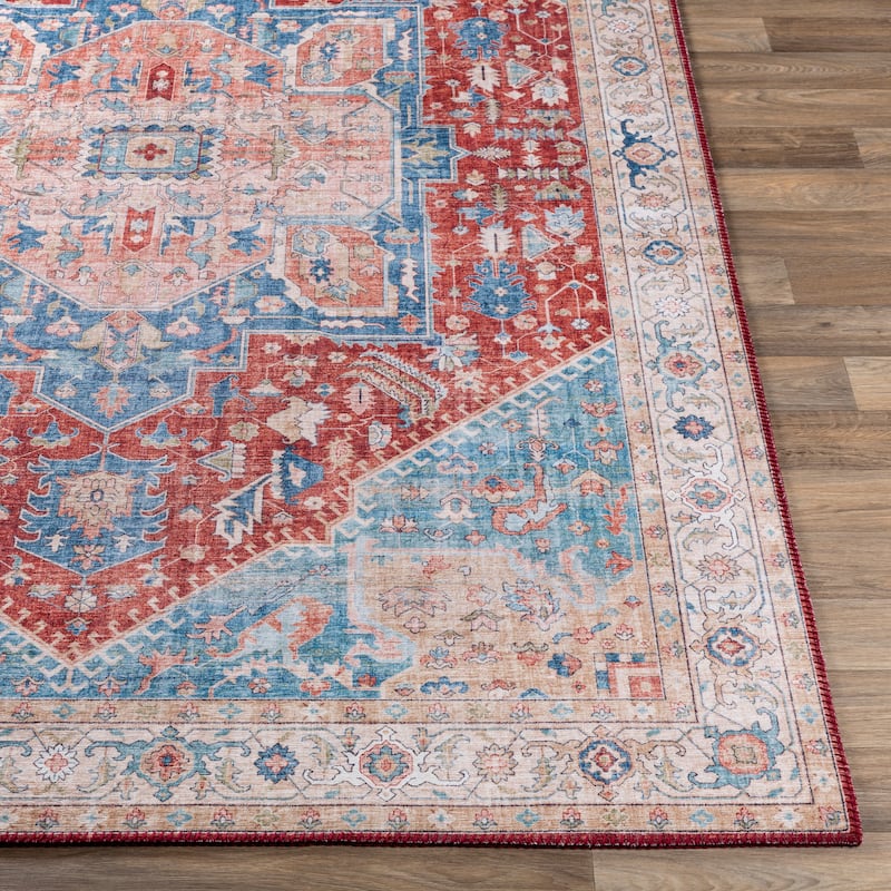 Livabliss Mitika Vintage Medallion Area Rug