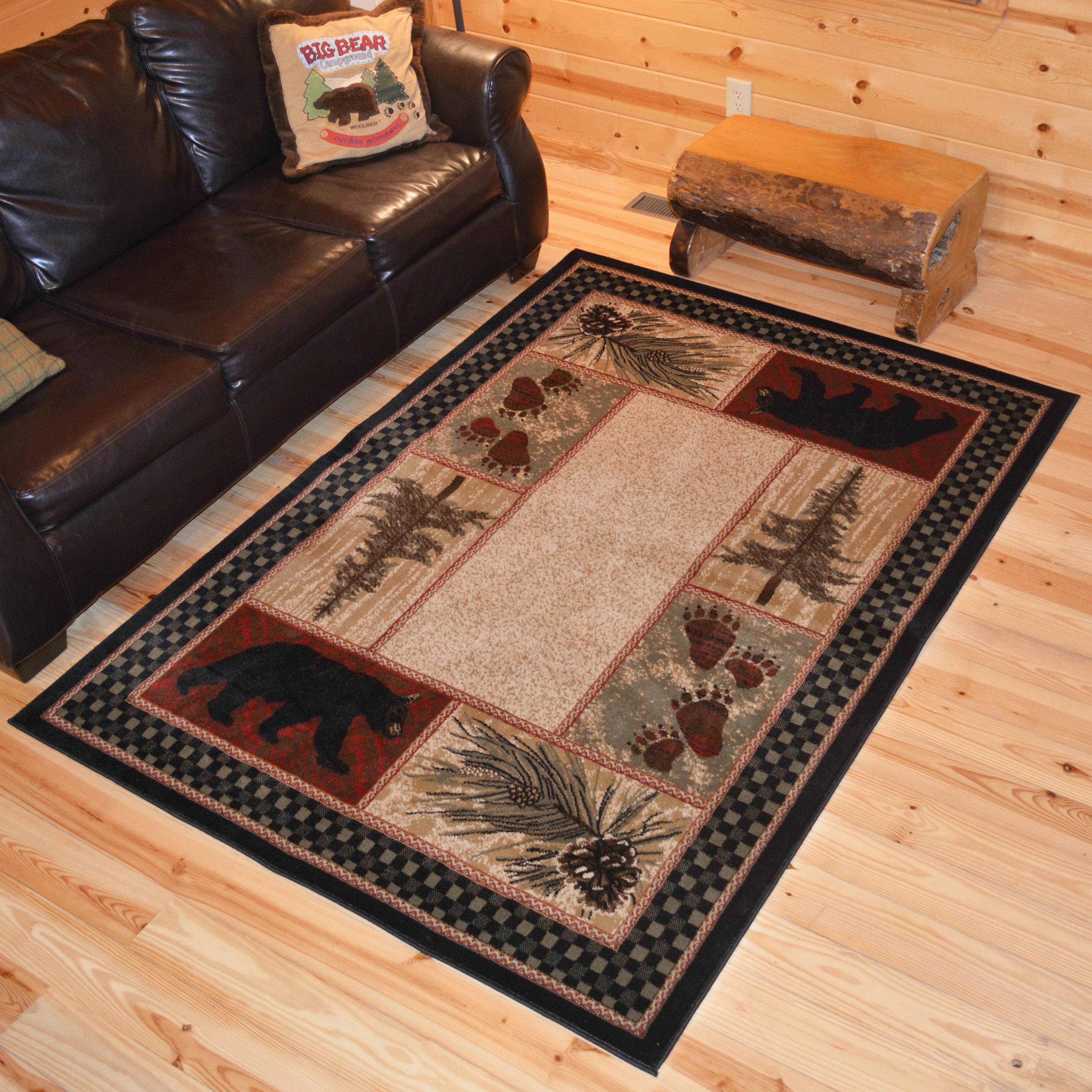 American Destination Cades Cove Lodge Area Rug