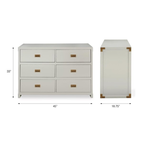 Avenue Greene Jordan 6-Drawer Dresser