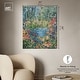 preview thumbnail 9 of 13, Art Remedy Serene Escape Gallery Wrapped Impressionism 1 Piece Canvas Wall Art /Monet And Van Gogh Inspired Art