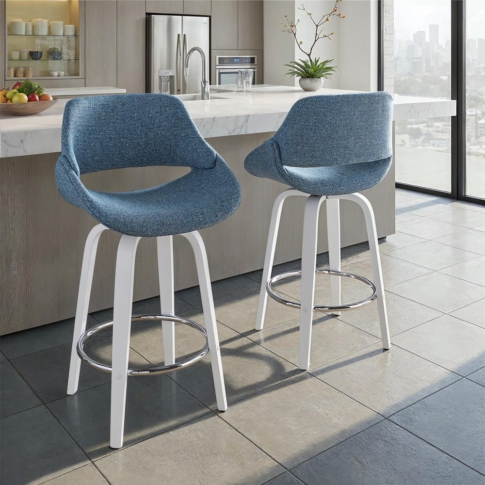 Fabrico 26" Fixed-Height Counter Stool - Set of 2