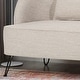 preview thumbnail 4 of 18, Nilton Modern Fabric Loveseat by Christopher Knight Home
