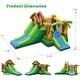 preview thumbnail 4 of 8, Kids Inflatable Jungle Bounce House Castle including Bag