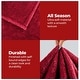 preview thumbnail 42 of 69, Superior Classic Solid Fleece Blanket Plush Medium Weight