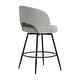 preview thumbnail 43 of 61, Swivel Bar Stools Set Of 2/3/4, Metal Bar Stools, Modern Upholstered Bar Stools For Kitchen Island - 20.3"W X 20.3"D X 39"H