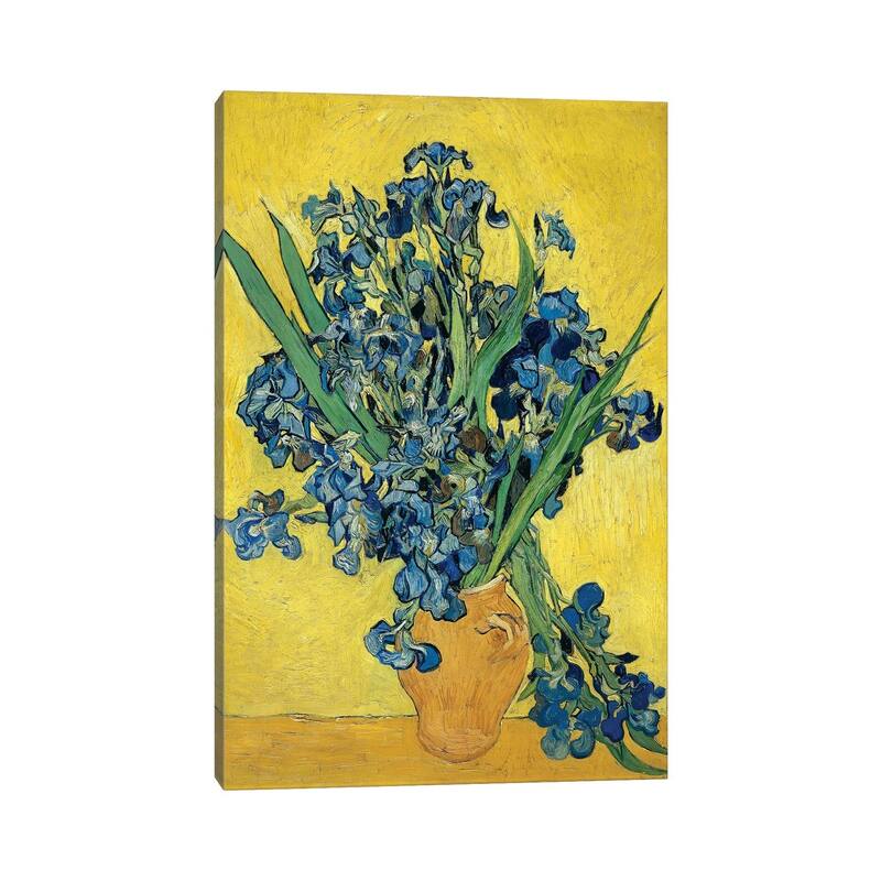 iCanvas "Irises, 1890" by Vincent van Gogh Canvas Print