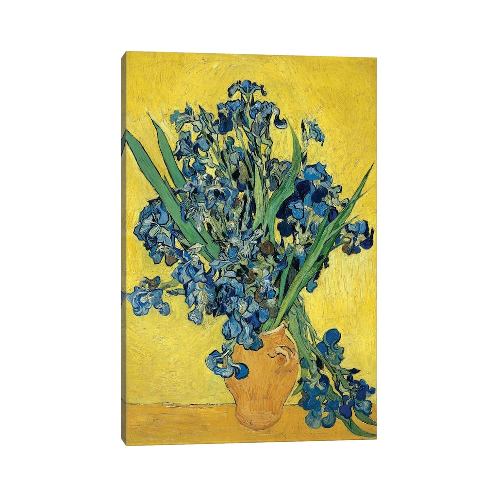 iCanvas "Irises, 1890" by Vincent van Gogh Canvas Print