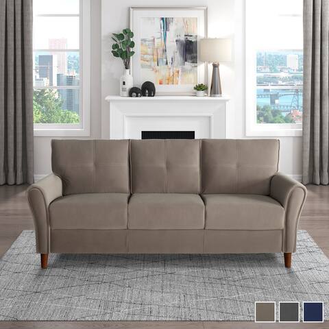 Avlona Tufted Velvet Sofa