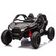 preview thumbnail 4 of 98, 24V Kids Electric UTV with Remote Control, Spacious Interior, and Bluetooth Music for Children 3+