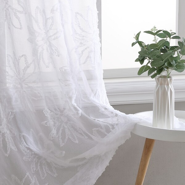 Laura Ashley Curtains 2PK Floral - 38x84 - Bed Bath & Beyond