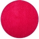 preview thumbnail 153 of 202, SAFAVIEH Laguna Shag Verdiana Solid Color 2-inch Thick Rug. 6'7" Round - Fuchsia